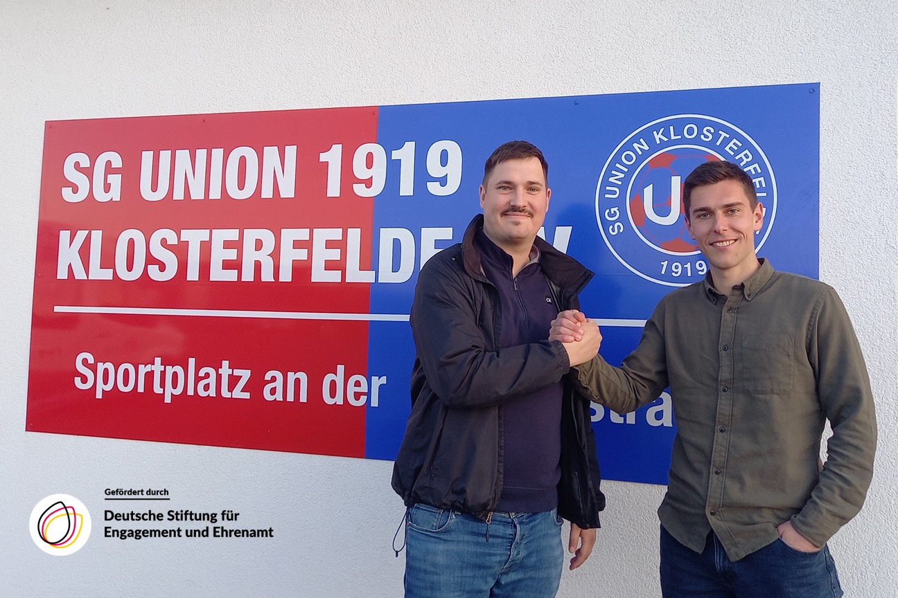 Vereinsberatung für die SG Union 1919 Klosterfelde