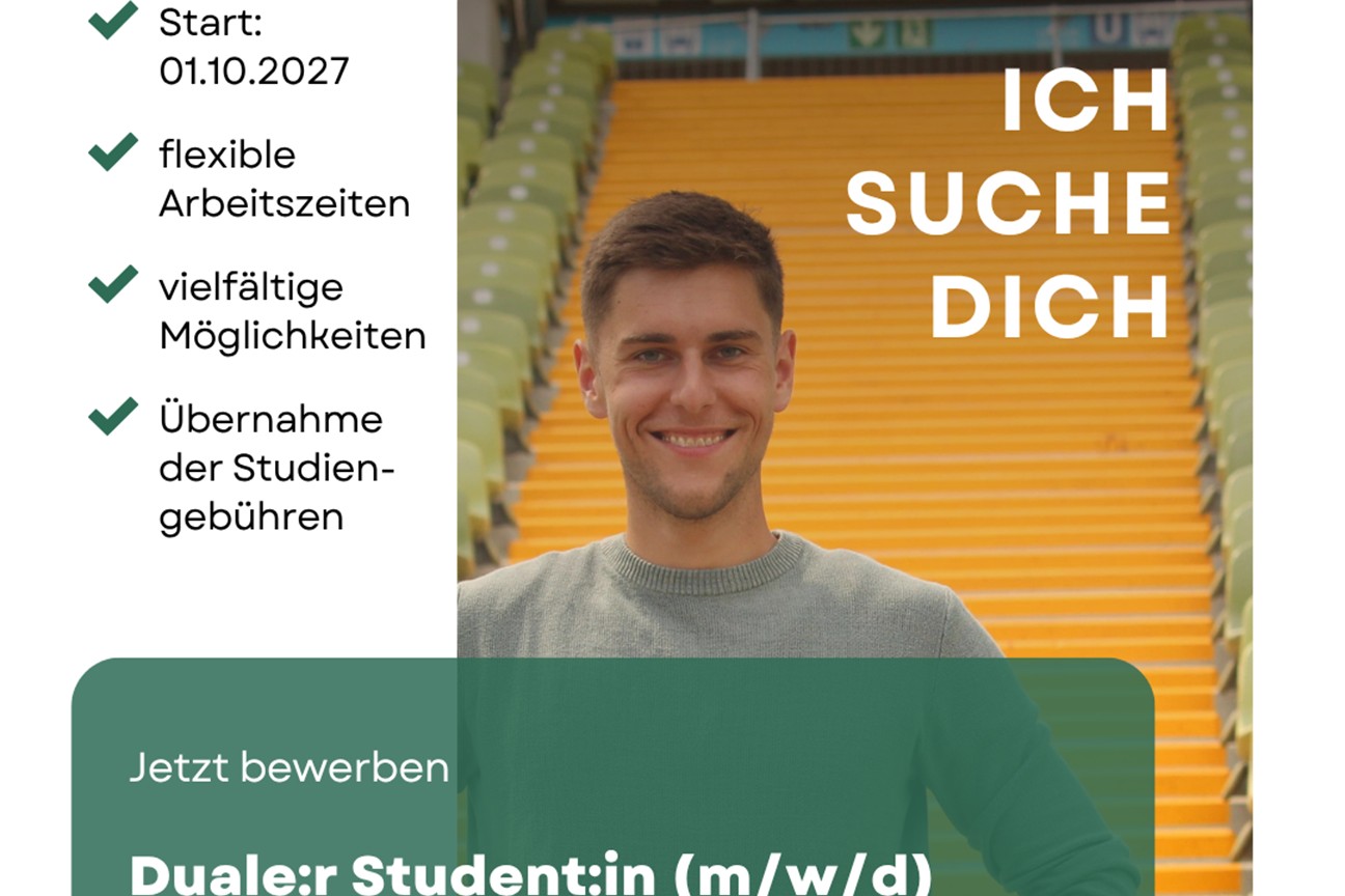 Duale:r Student:in gesucht!
